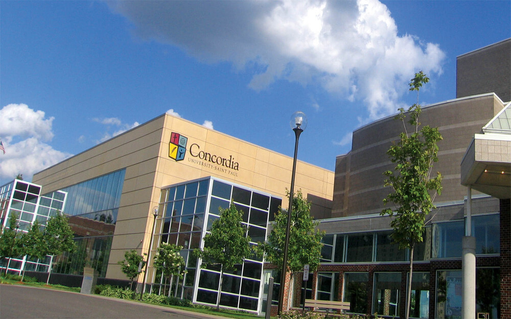Concordia University St Paul kampüsünden görsel 1