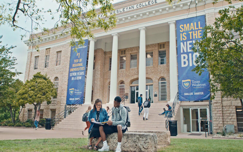 Texas Wesleyan University kampüsünden görsel 1