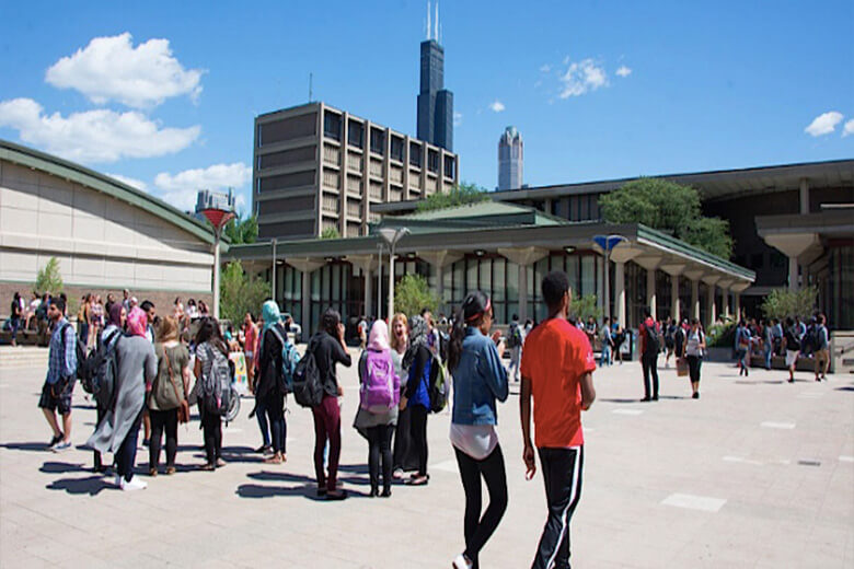 University of Illinois at Chicago kampüsünden görsel 2