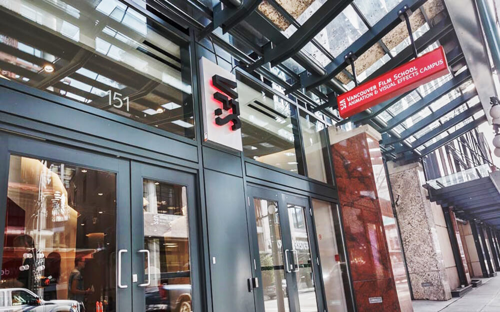 Vancouver Film School kampüsünden görsel 1
