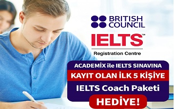 Academix'ten Hediye IELTS Coach Paketleri