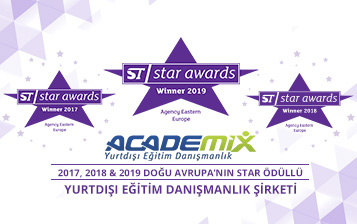 Study Travel Magazine 2019 Doğu Avrupa Star Acentası ödülü Academix'in oldu!